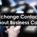 Exchange Contacts Without Business Cards!