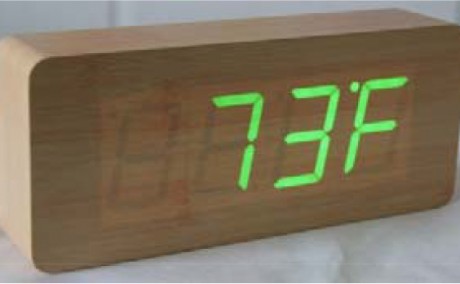 Wooden Clock (SEC006-G11)